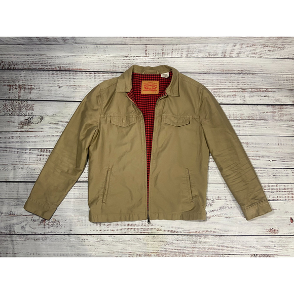 Women's Levi Strauss Cotton Zip Jacket - Picture 1 of 10